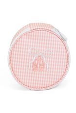 TRVL Design Jewelry Round Case, Ballet Pink