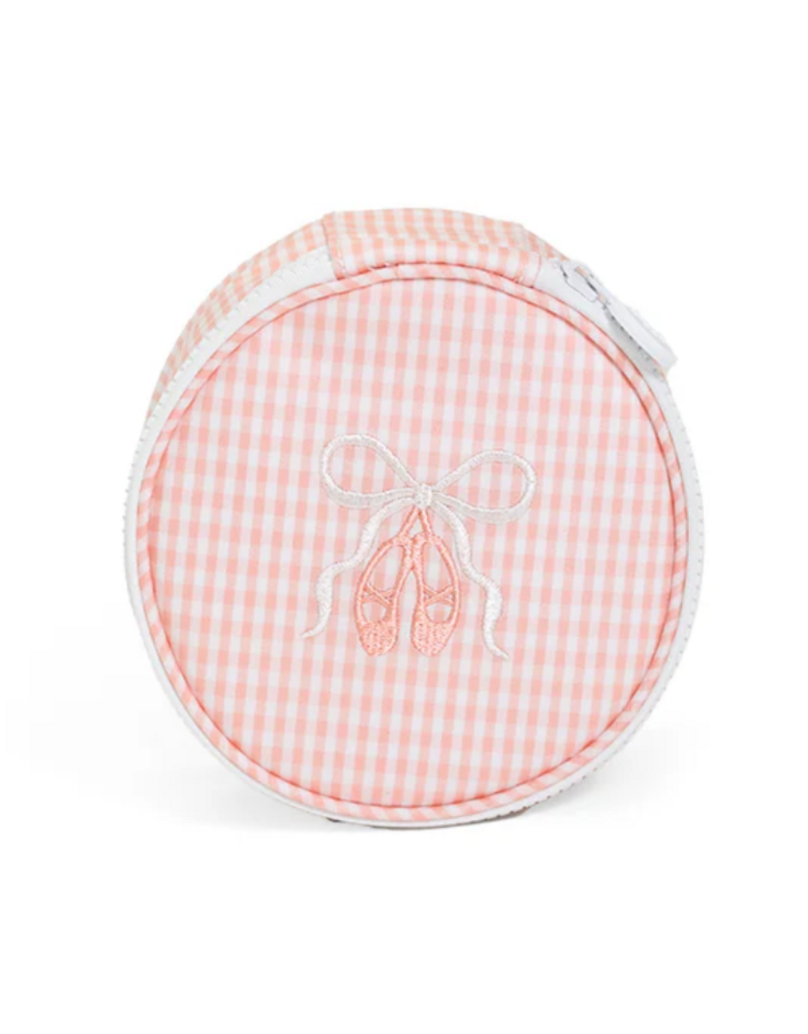 TRVL Design Jewelry Round Case, Ballet Pink