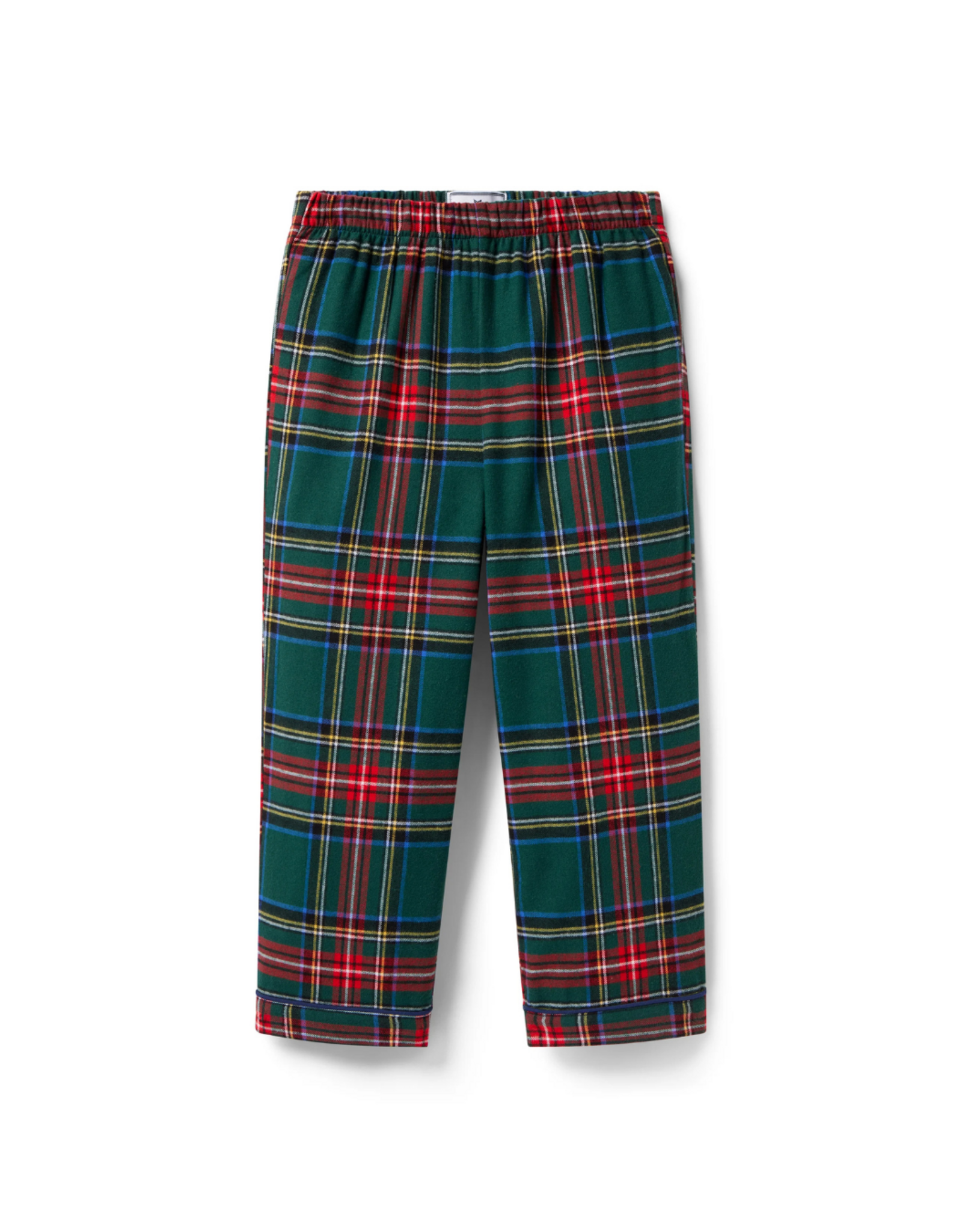 Petite Plume Brushed Twill Pants in Kensington Tartan