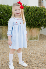 James and Lottie Sara Dress, Smocked Wreath