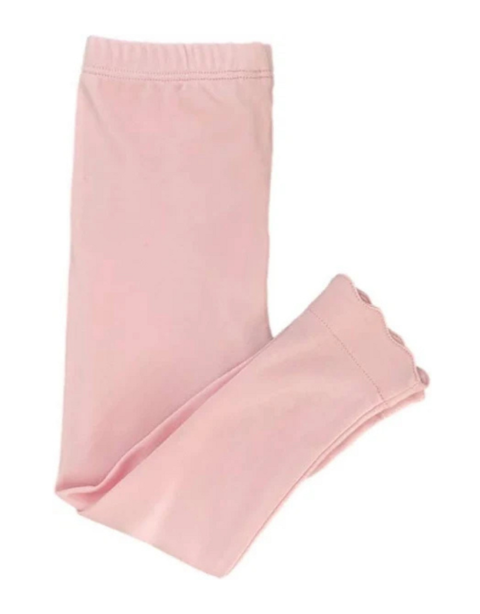 James and Lottie Light Pink Scallop Leggings