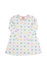 The Beaufort Bonnet Company Polly Play Dress LS, We Heart You