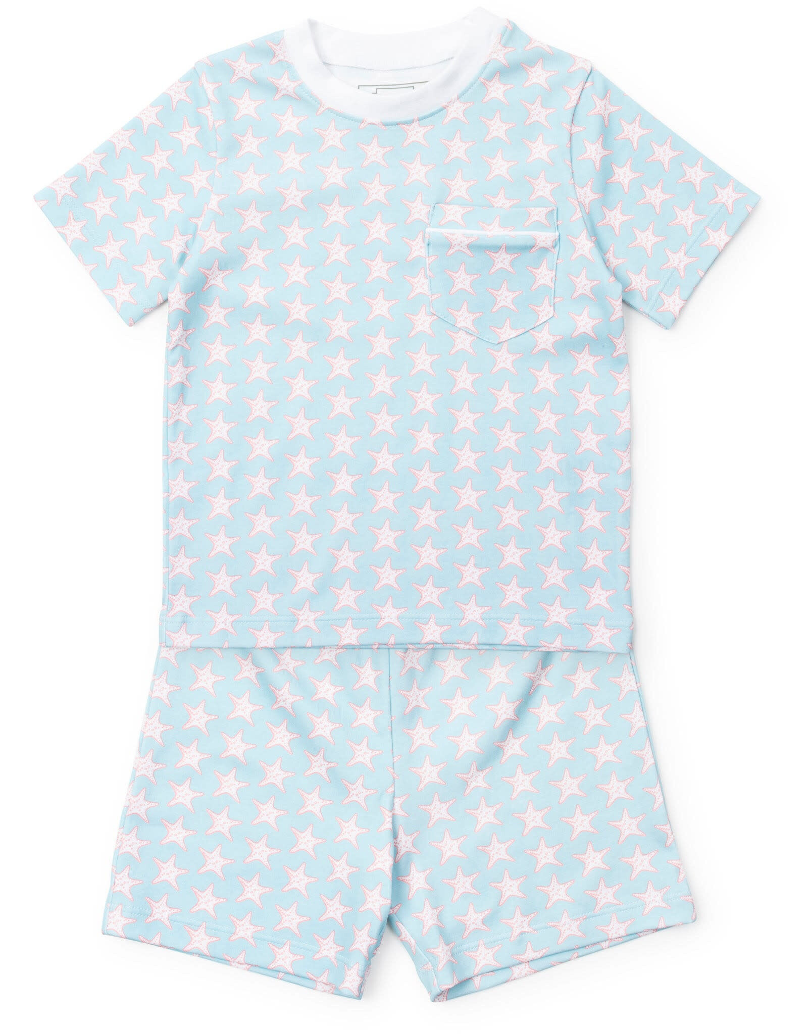 Lila + Hayes Charles Short Set, Seaside Starfish