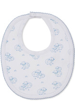 Kissy Kissy Light Blue Sweet Sheep Printed Bib