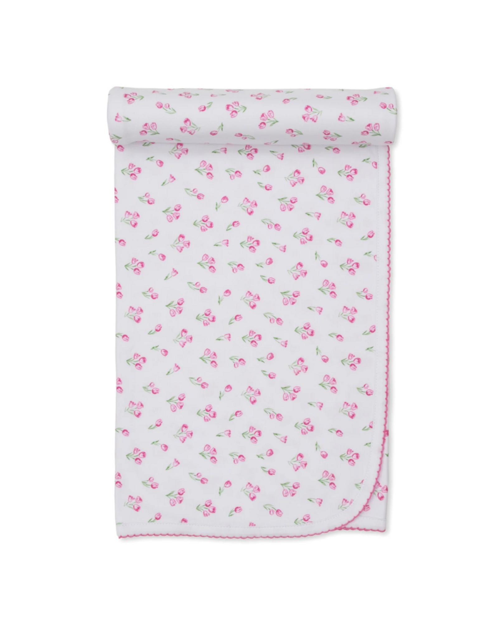 Kissy Kissy Timeless Tulips Print Blanket