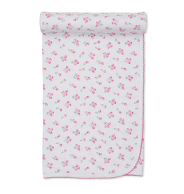 Kissy Kissy Timeless Tulips Print Blanket