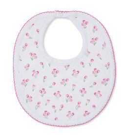 Kissy Kissy Timeless Tulips Print Bib