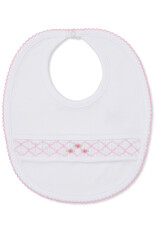 Kissy Kissy Light Pink Summer 26 Hand Smocked Bib