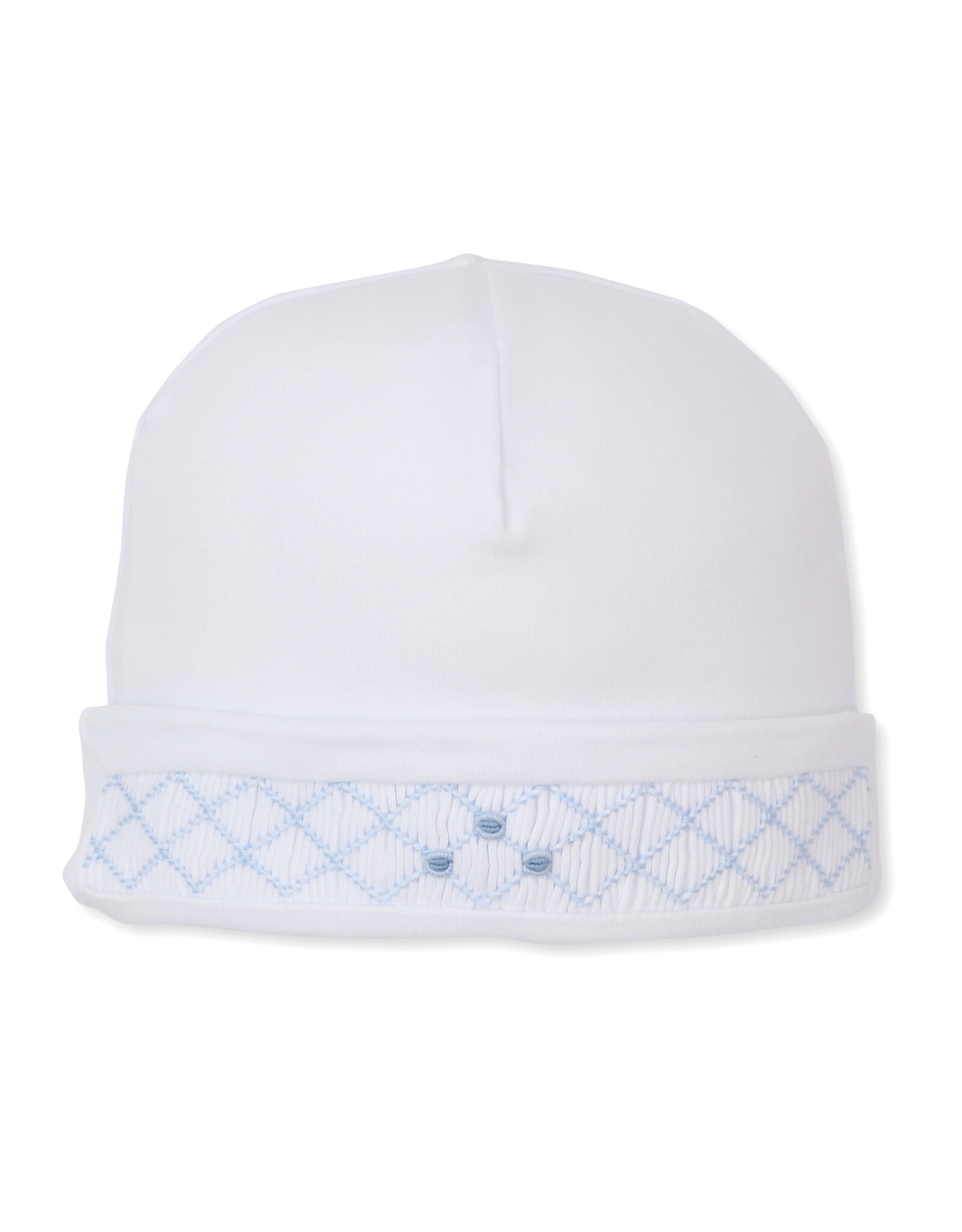 Kissy Kissy Light Blue Summer 26 Hand Smocked Hat