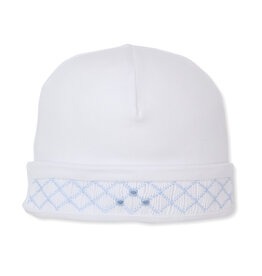 Kissy Kissy Light Blue Summer 26 Hand Smocked Hat