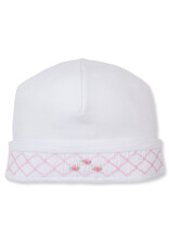 Kissy Kissy Light Pink Summer 26 Hand Smocked Hat