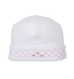 Kissy Kissy Light Pink Summer 26 Hand Smocked Hat