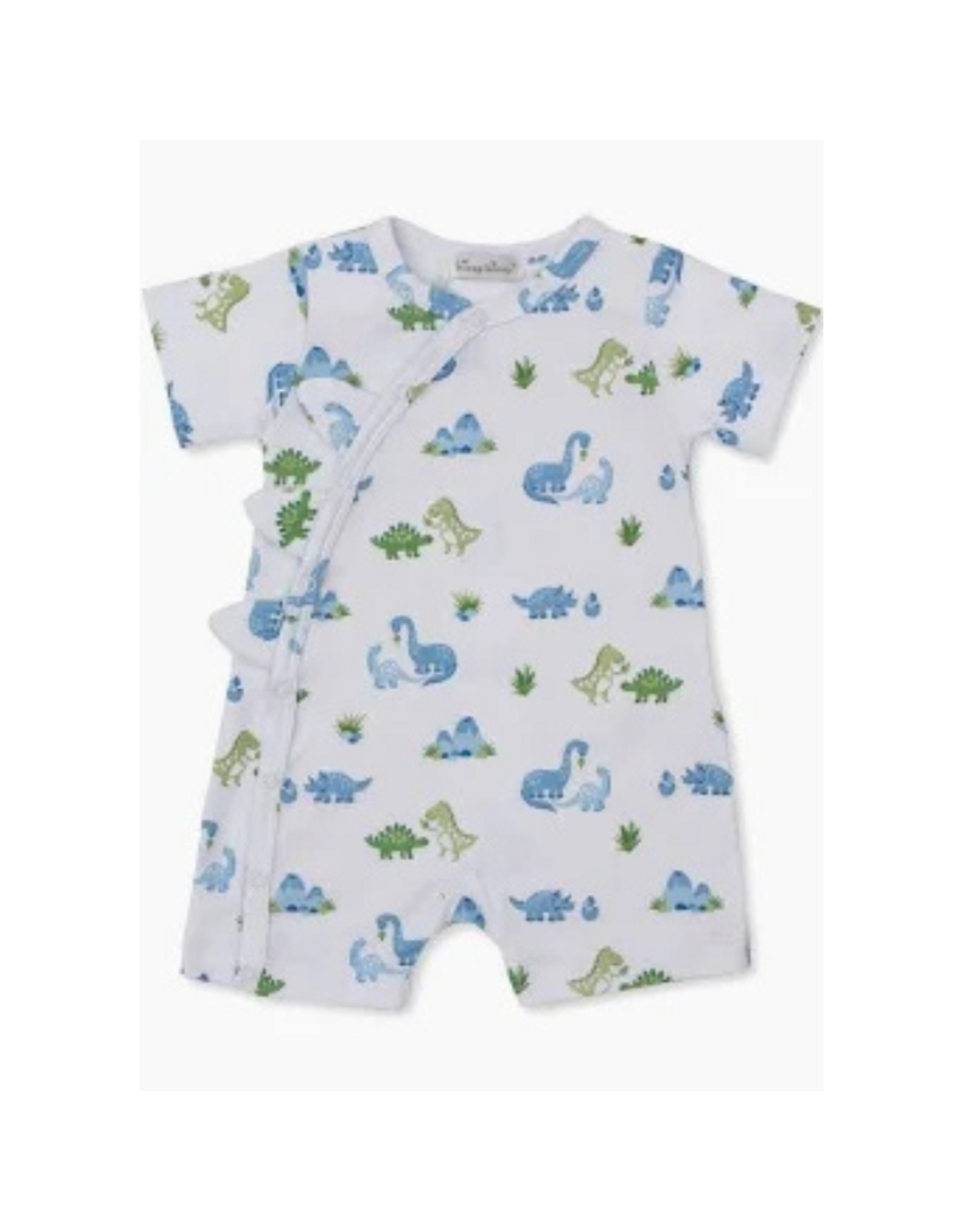 Kissy Kissy Dinosaur Delight Print Short Playsuit