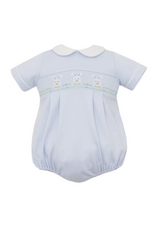 Petit Bebe Bunny Boy's Lt Blue Knit Bubble
