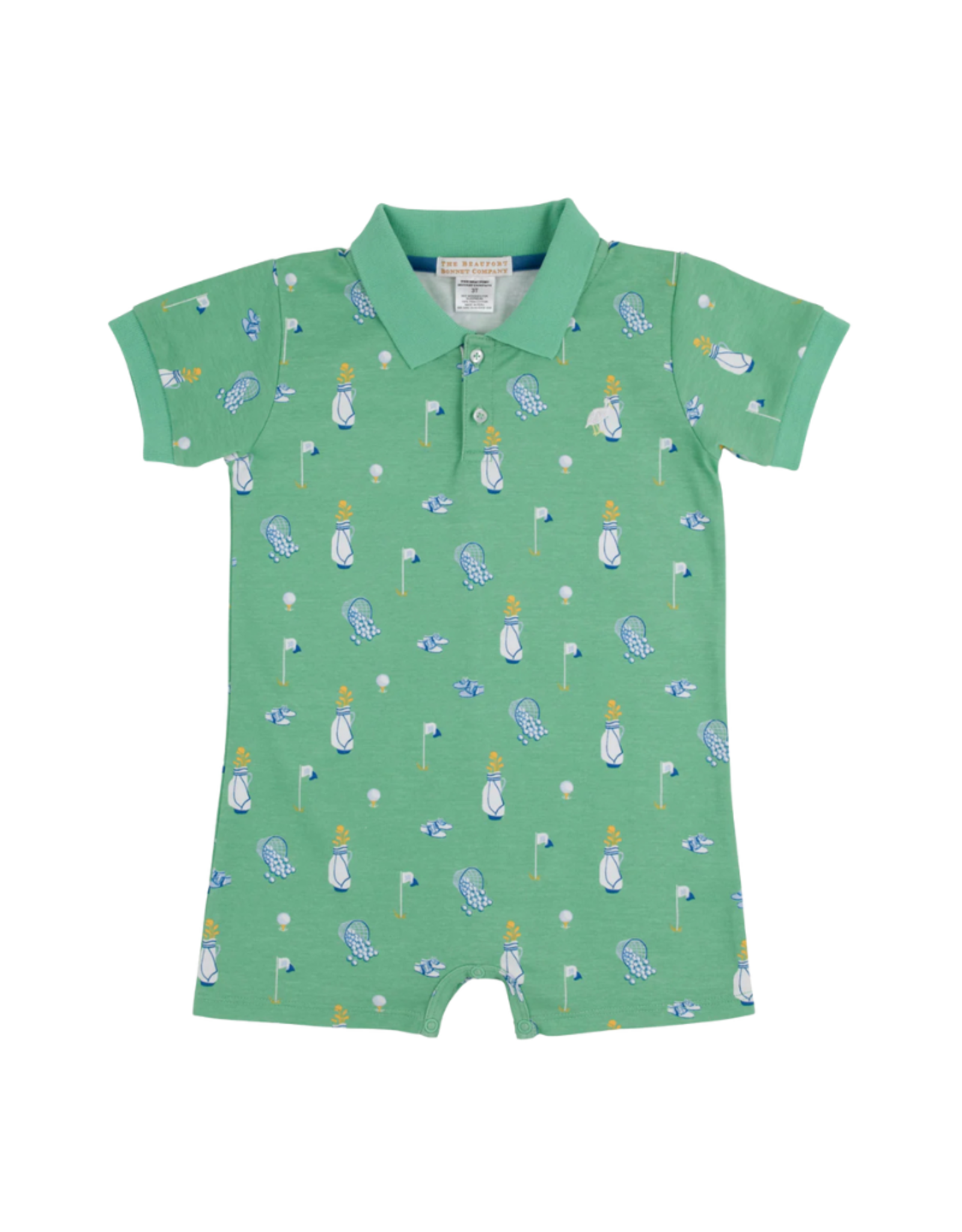 The Beaufort Bonnet Company Sir Propers Romper, Clubhouse Couture