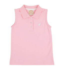 The Beaufort Bonnet Company Sleeveless Anna Price Polo, Pier Party Pink