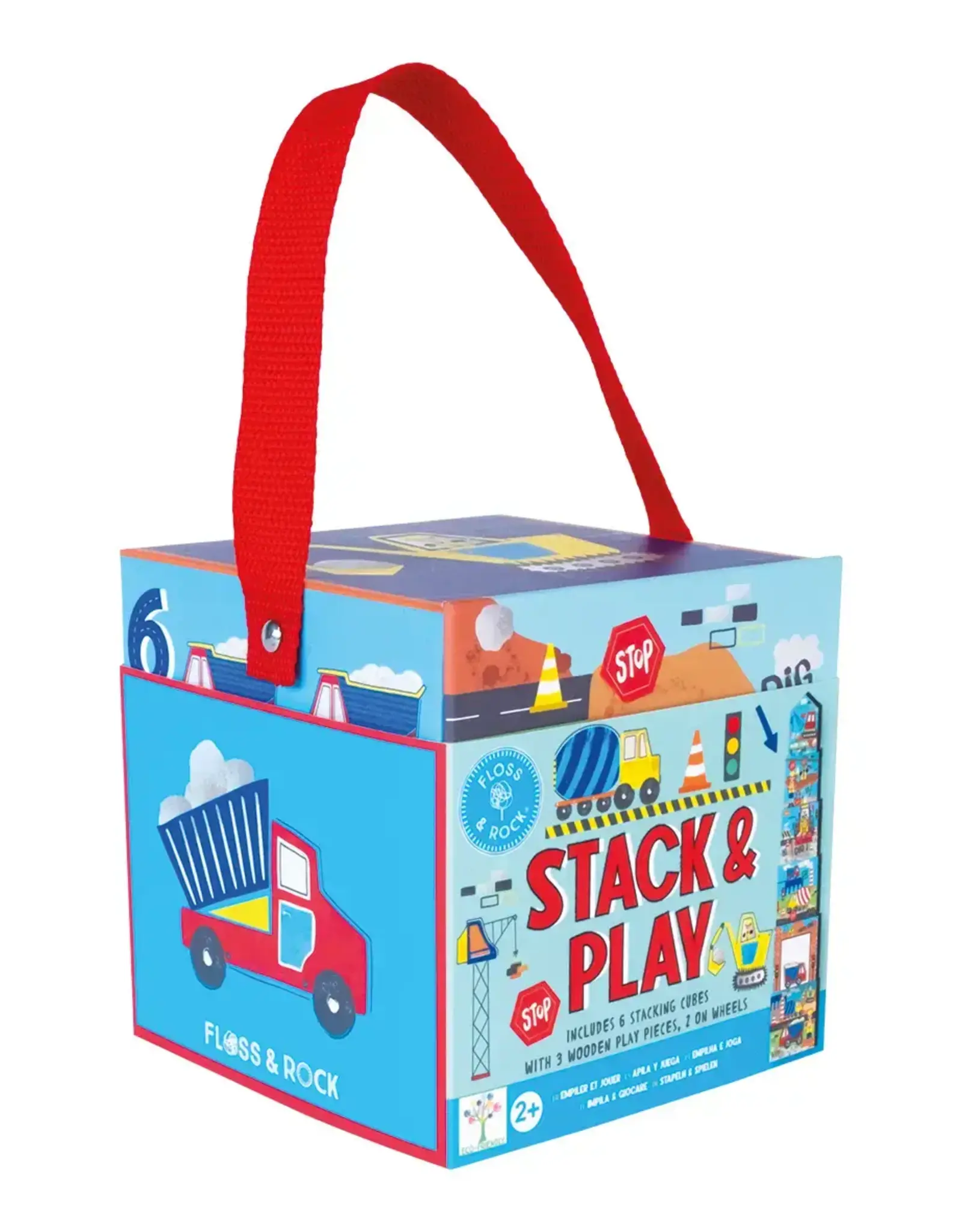 Floss & Rock Construction Stacking Cubes