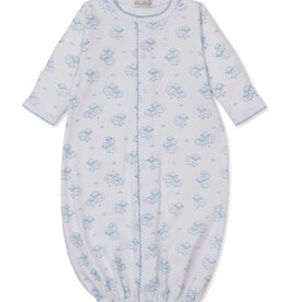Kissy Kissy Light Blue Sweet Sheep Print Converter Gown