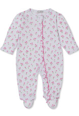 Kissy Kissy Timeless Tulips Print Zip Footie