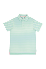The Beaufort Bonnet Company Prim and Proper Polo SS, Sumner County Stripe