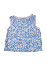 Funtasia Too Blue Floral Tank Top