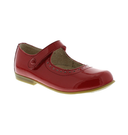 Footmates Emma Red Patent