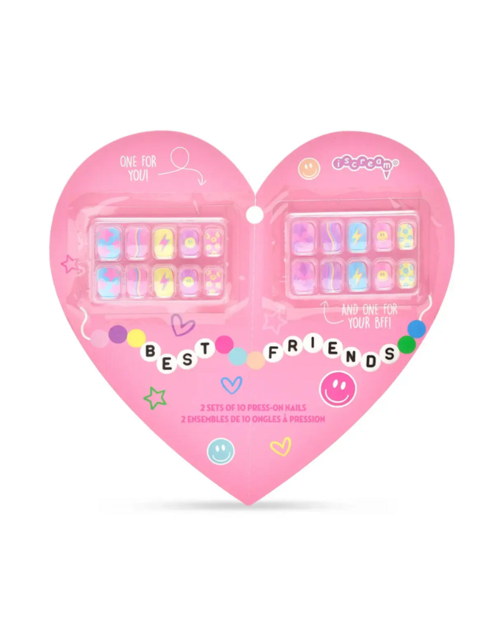 Iscream Best Friends Press On Nails