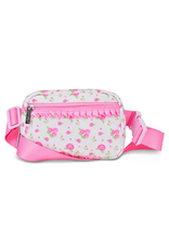 Iscream Pretty in Pink Ruffle Belt Bag