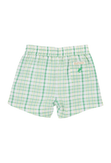 The Beaufort Bonnet Company Sheffield Shorts, Gibson Island Green  Seersucker