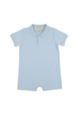 The Beaufort Bonnet Company Sir Propers Romper, Buckhead Blue