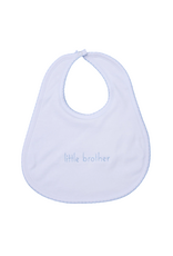 Magnolia Baby Little Brother Embroidered Bib