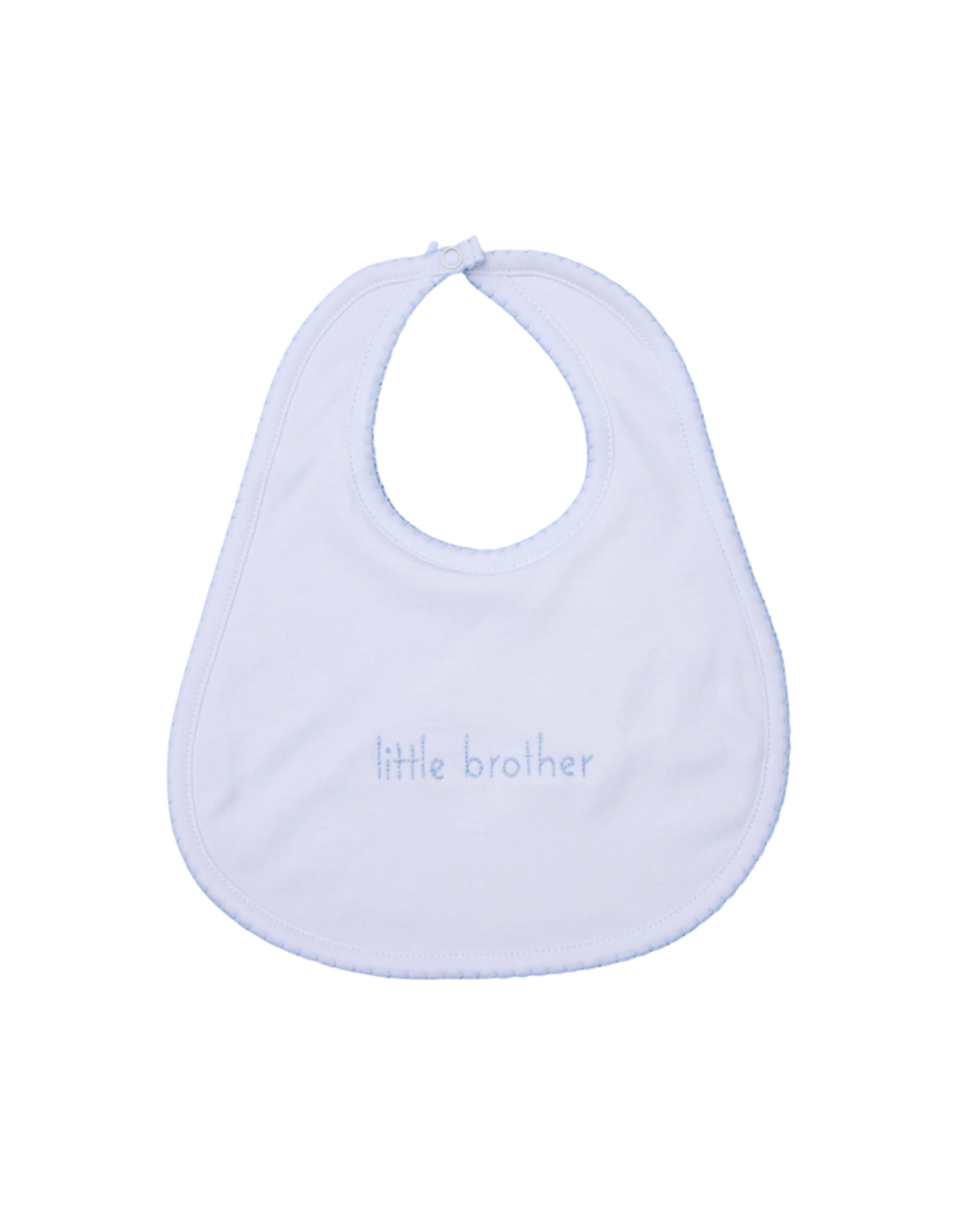 Magnolia Baby Little Brother Embroidered Bib