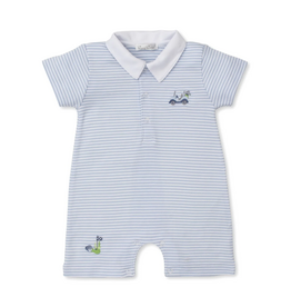 Kissy Kissy Golf Championship Playsuit Blue Stripe