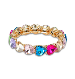 Iscream Rainbow Heart Bracelet