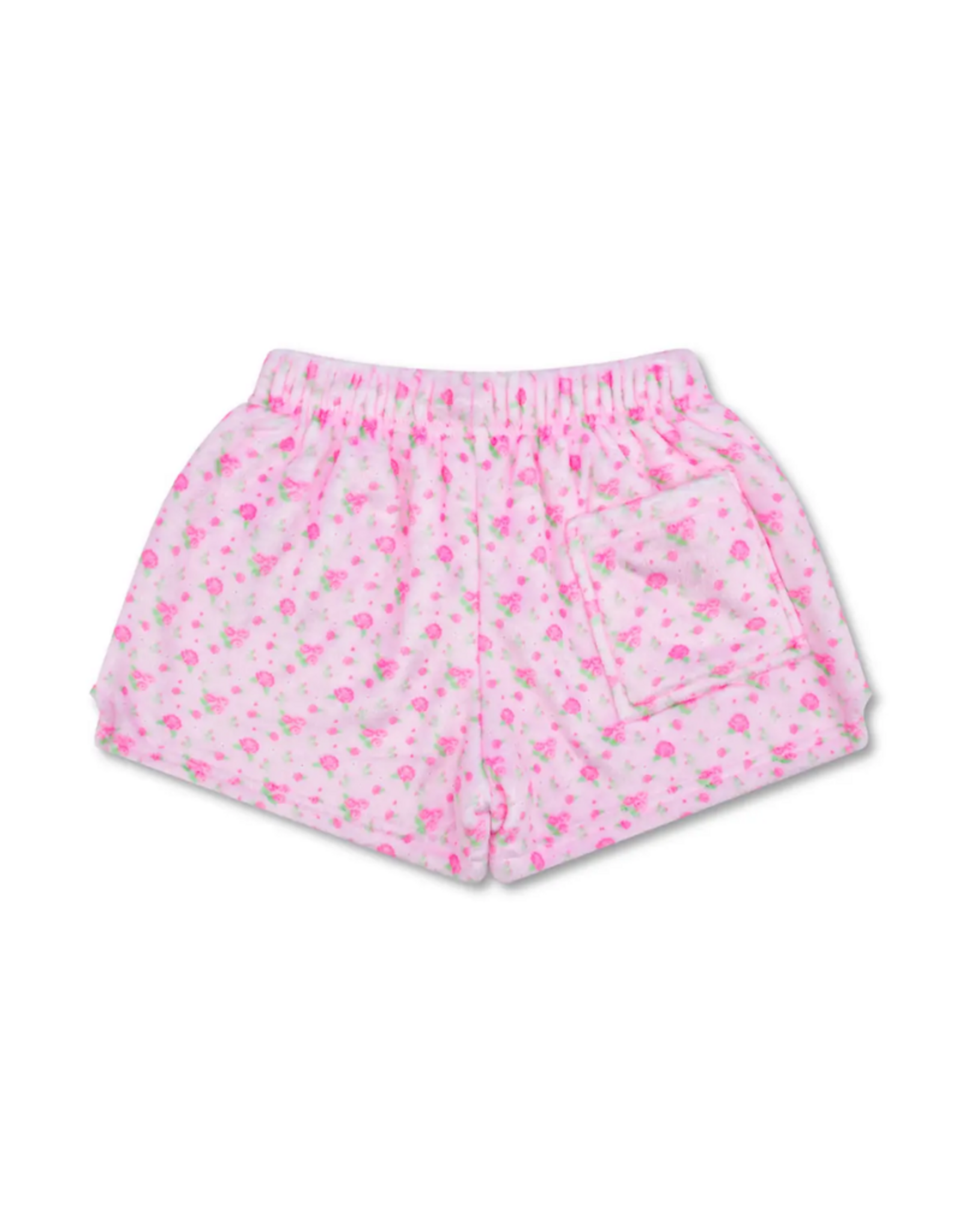 Iscream Pretty In Pink Plush Shorts