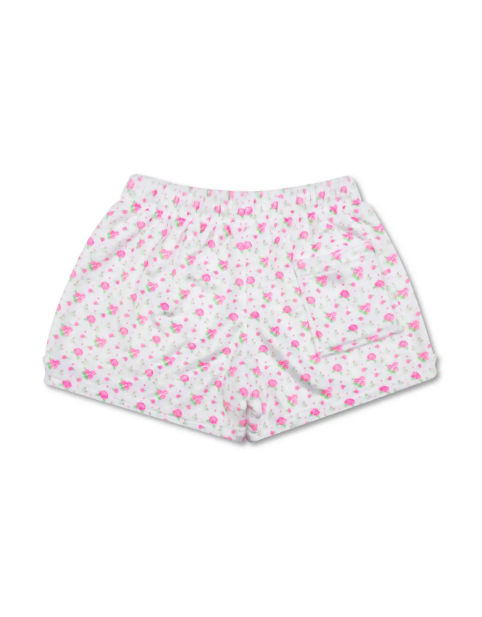 Iscream Pretty in White Plush Shorts