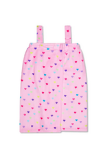 Iscream Heart Confetti Plush Spa Wrap