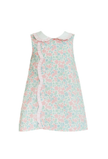 Krewe Kids Claire Bunny Floral Floral Scallop Dress