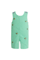 Krewe Kids Elliott Embroidered King Cake Gingham Jon Jon