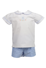 The Proper Peony Clover Bunny Short Set