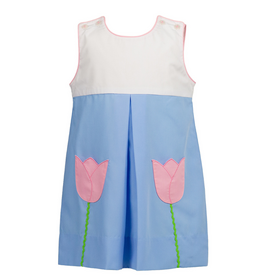 The Proper Peony Maude Blue Flower Dress *PRESALE*