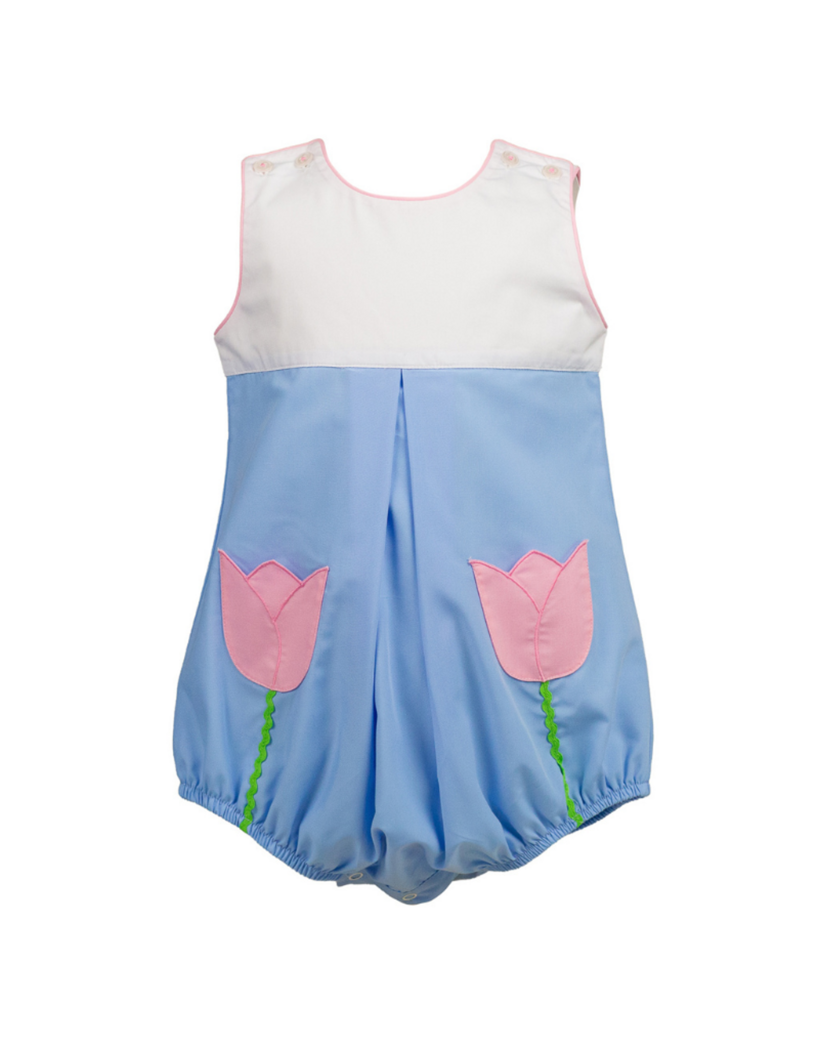 The Proper Peony Maude Blue Flower Girl Bubble