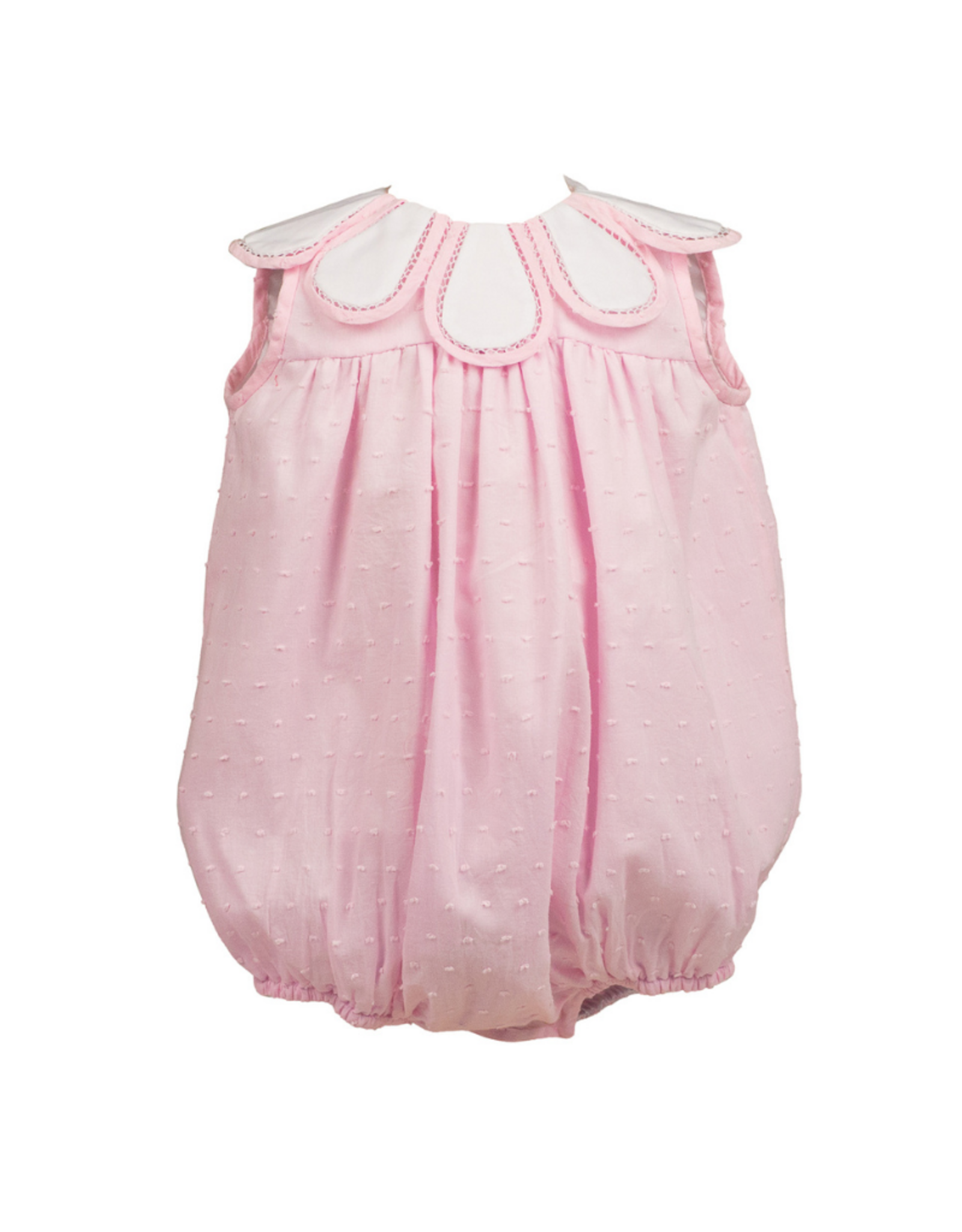 The Proper Peony Pink Swiss Dot Girl Bubble