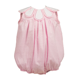 The Proper Peony Pink Swiss Dot Girl Bubble