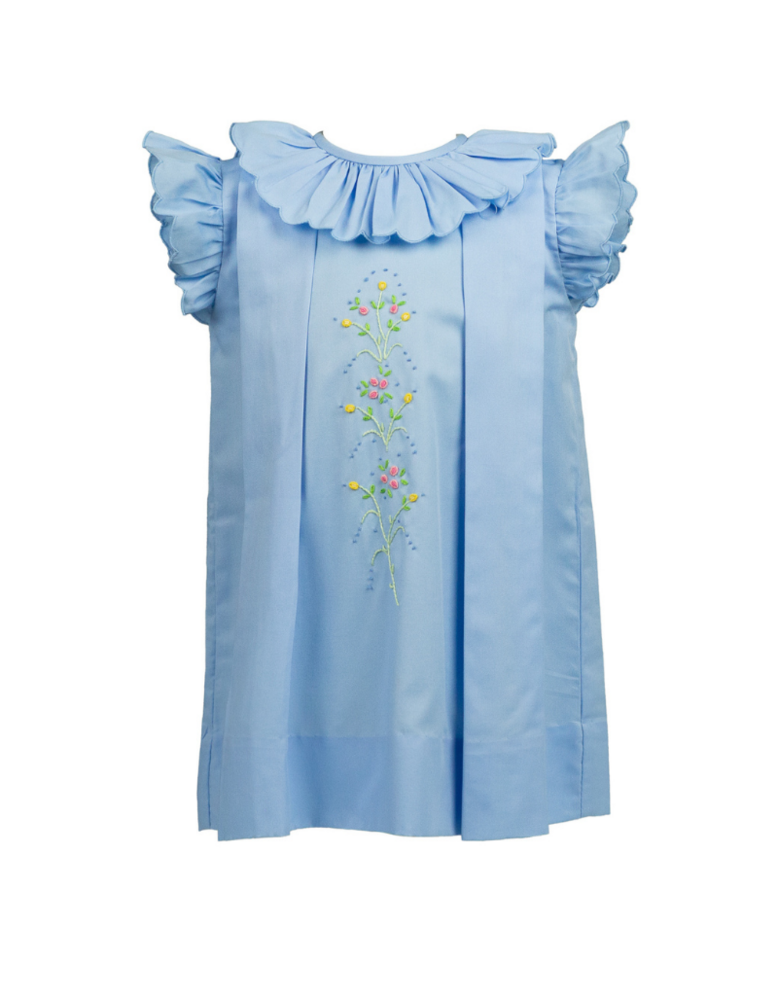 The Proper Peony Sid Scallop Pleat Dress