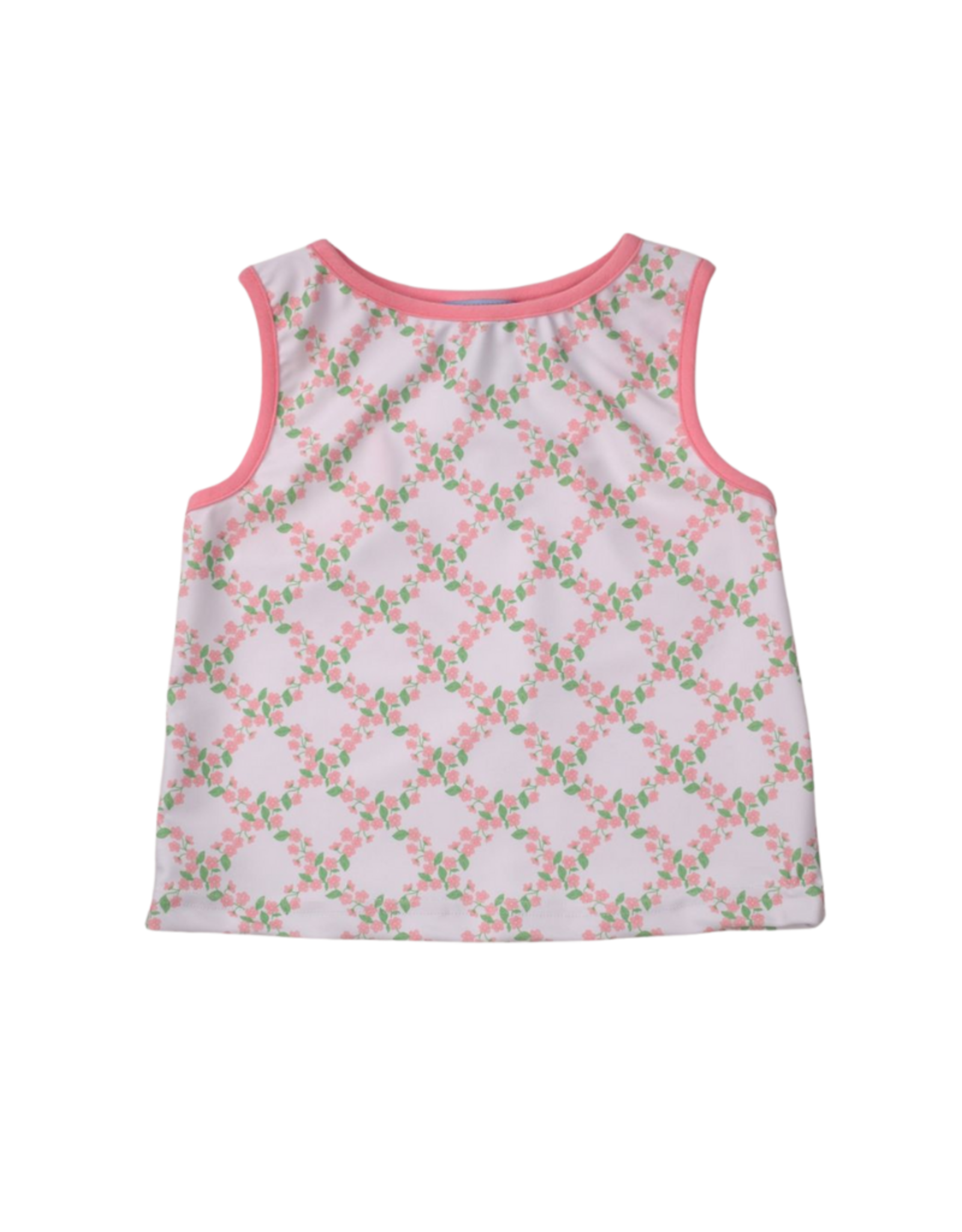 Funtasia Too Tank Top, Floral Trellis