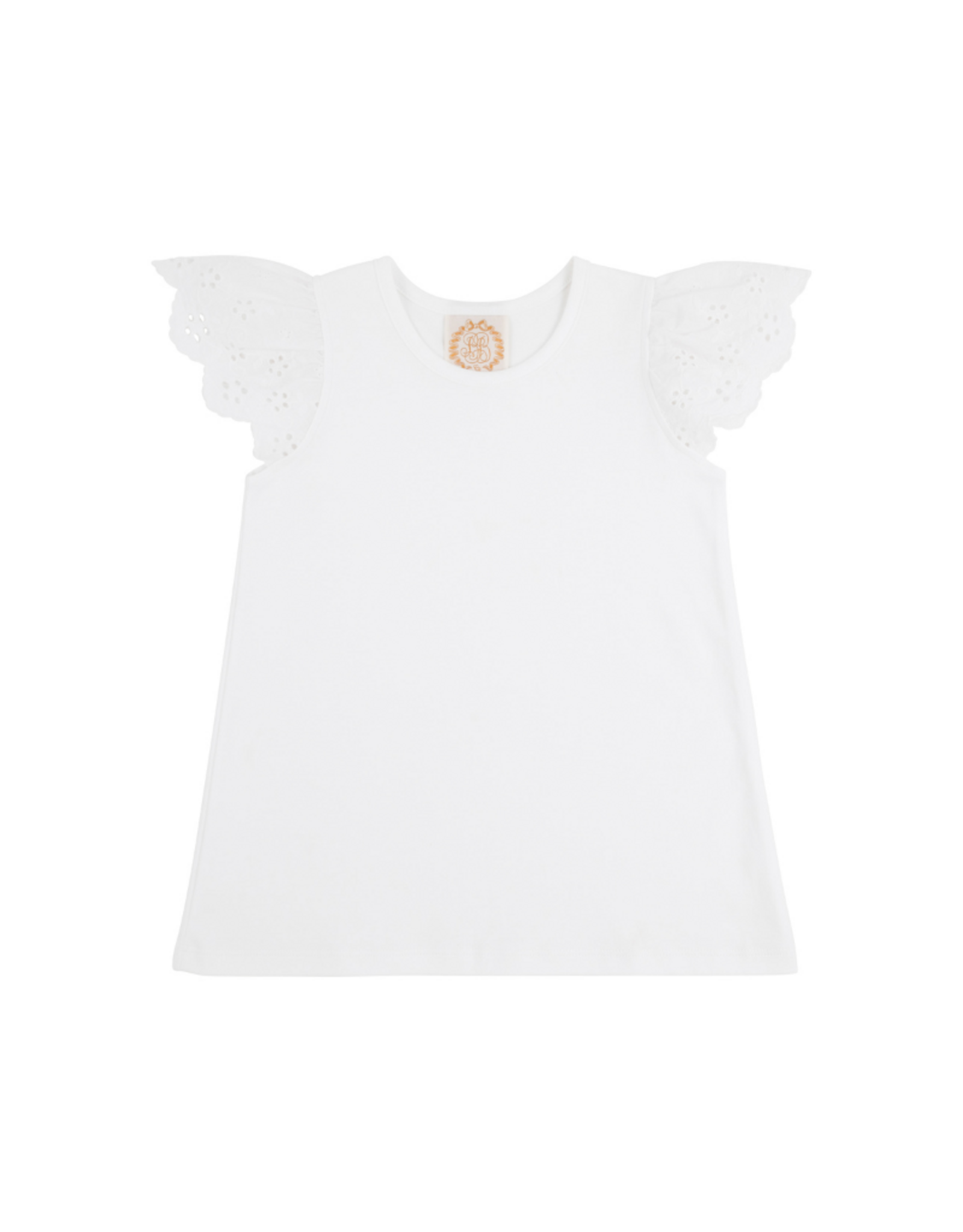 The Beaufort Bonnet Company Ellen's Eyelet Top, Worth Ave White