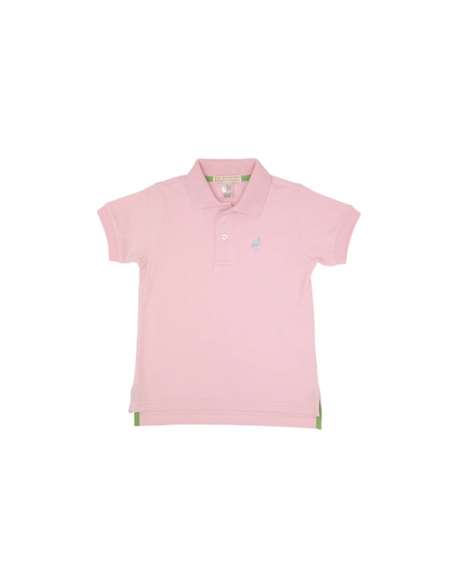 The Beaufort Bonnet Company Prim and Proper SS Polo - Palm Beach Pink