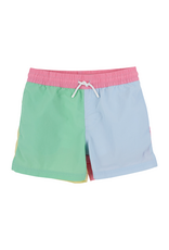 The Beaufort Bonnet Company Country Club Colorblock Trunk, Grace Bay Green/ Buck Blue