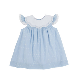 The Beaufort Bonnet Company Franny Frock, Sarasota Sky Dallas Dot